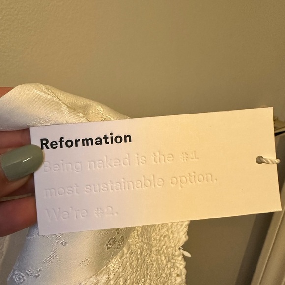 Reformation Gabby Dress - Size 8 - Bridal, romantic - Picture 6 of 8